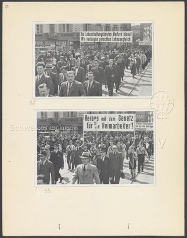 Fotoalbum "1. Mai 1940, Zürich