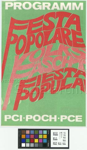 Festa popolare, Volksfäscht, Fiesta polupar