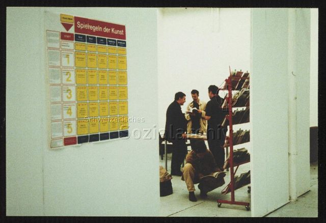 Ausstellungsansicht, "Spielregeln der Kunst"