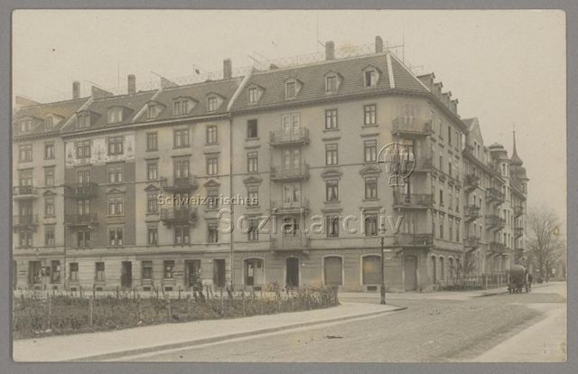Zurlindenstrasse, Zürich, um1900