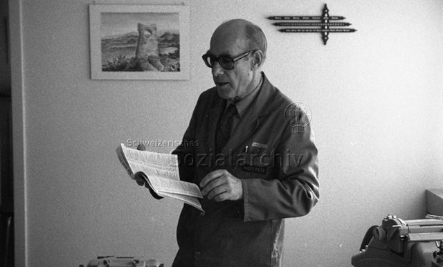 Spanienkämpfer Hans Hutter, September 1976
