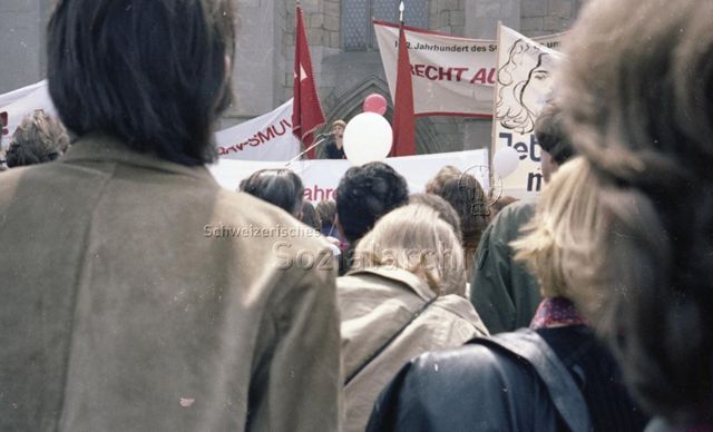 1. Mai 1980 in Zürich