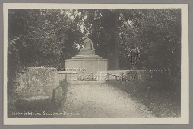 Solothurn, Sodatendenkmal