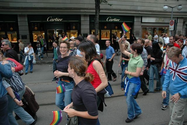 Christopher-Street-Day (CSD) 2005: "Go for YES" (04.06.2005, Zürich)