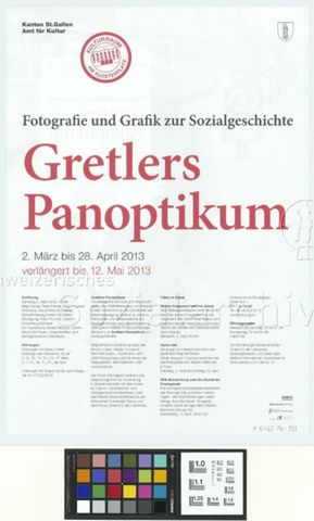 Gretlers Panoptikum, Fotografie und Grafik zur Sozialgeschichte