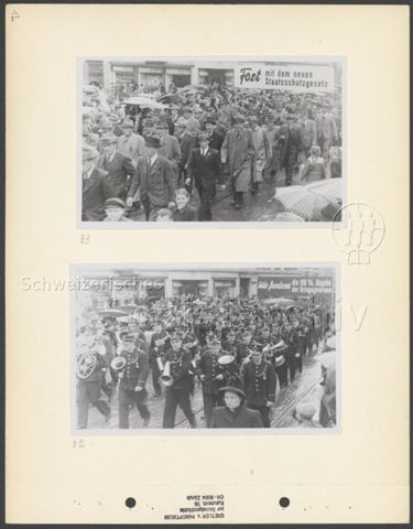 Fotoalbum "1. Mai 1945, Zürich