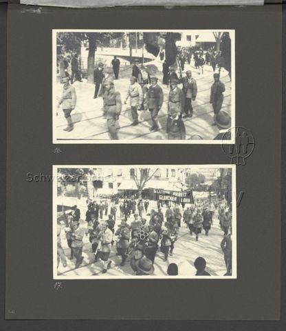 Fotoalbum "1. Mai 1931, Zürich