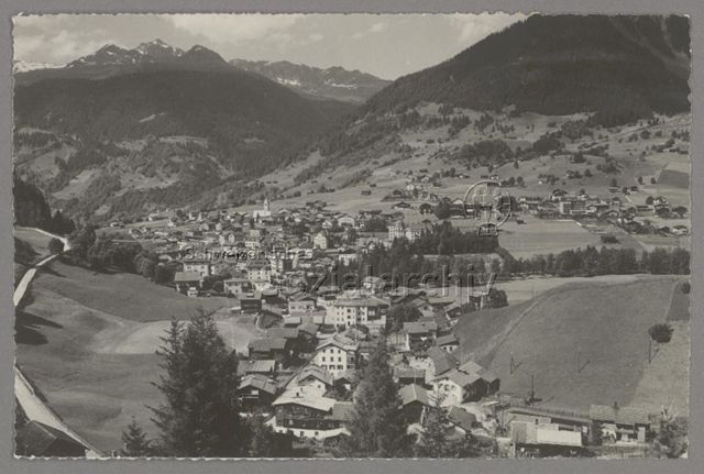 Klosters, 1250m mit Madrisahörner