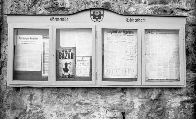 Eschenbach LU, Herbst 1971