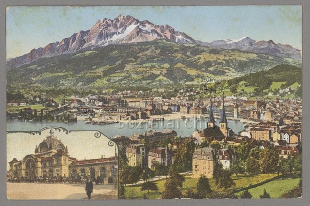Luzern und der Pilatus