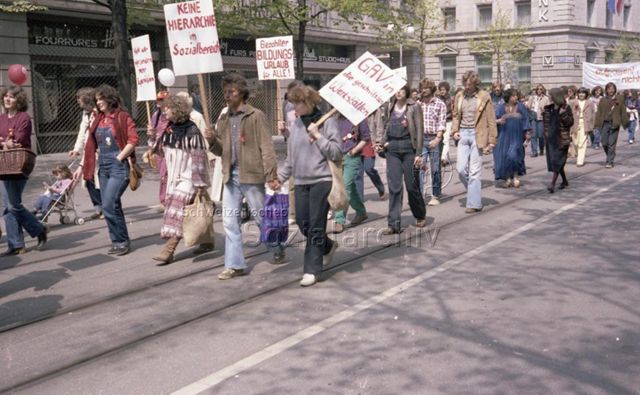 1. Mai 1980 in Zürich