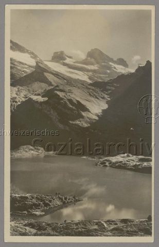 Engelberg. Trübsee 1800 m. mit Wendenstöcke