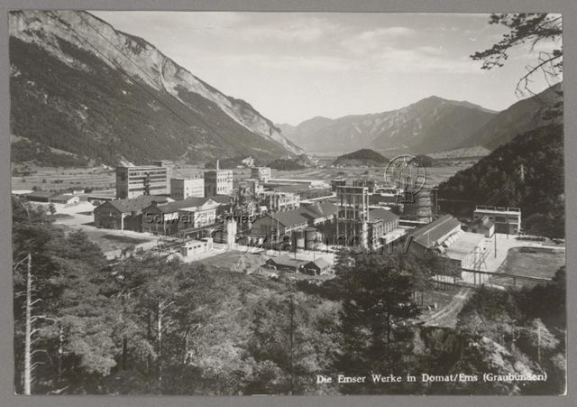Die Emser Werke in Domat/Ems (Graubünden)