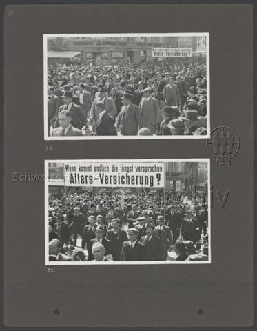 Fotoalbum "1. Mai 1939, Zürich