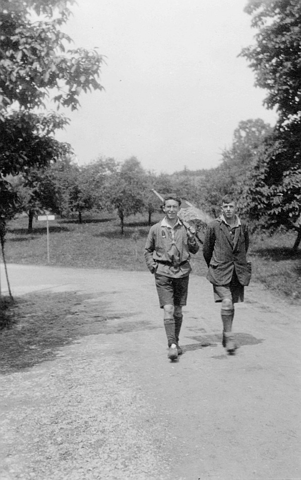 Wandervogel-Landsgemeinde in Agasul - Walter Furrer, Toni Portmann, Basel (1927)