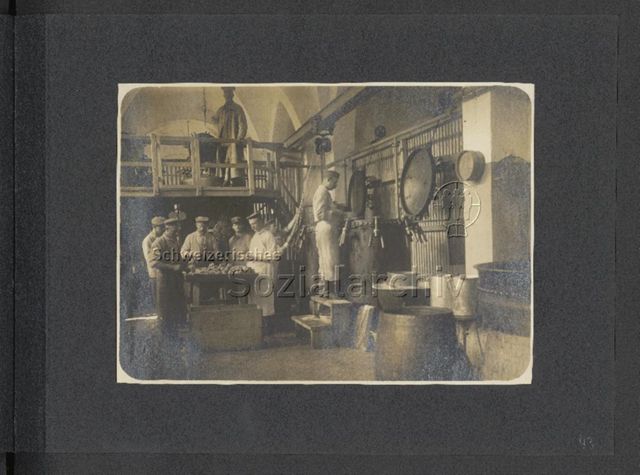 Fotoalbum "Standortschlächterei München im Weltkriege 1916