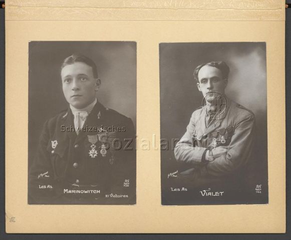 Fotoalbum "Grenzbesetzung 1914-1918