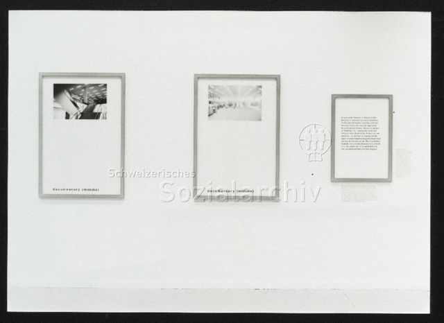 Ausstellungsansicht, Hirsch Perlman "documentary (mistake)"