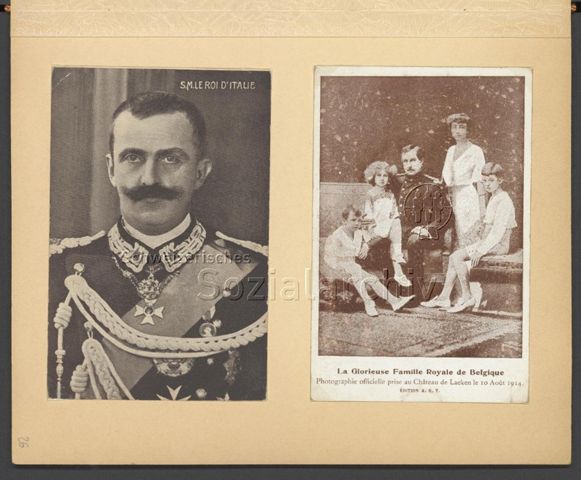Fotoalbum "Grenzbesetzung 1914-1918
