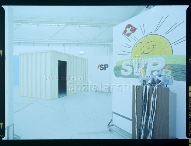 Stellwände SP, SVP