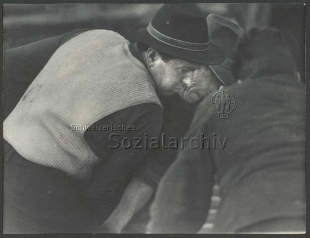 Gleisarbeiter, um 1965, Güterbahnhof Zürich