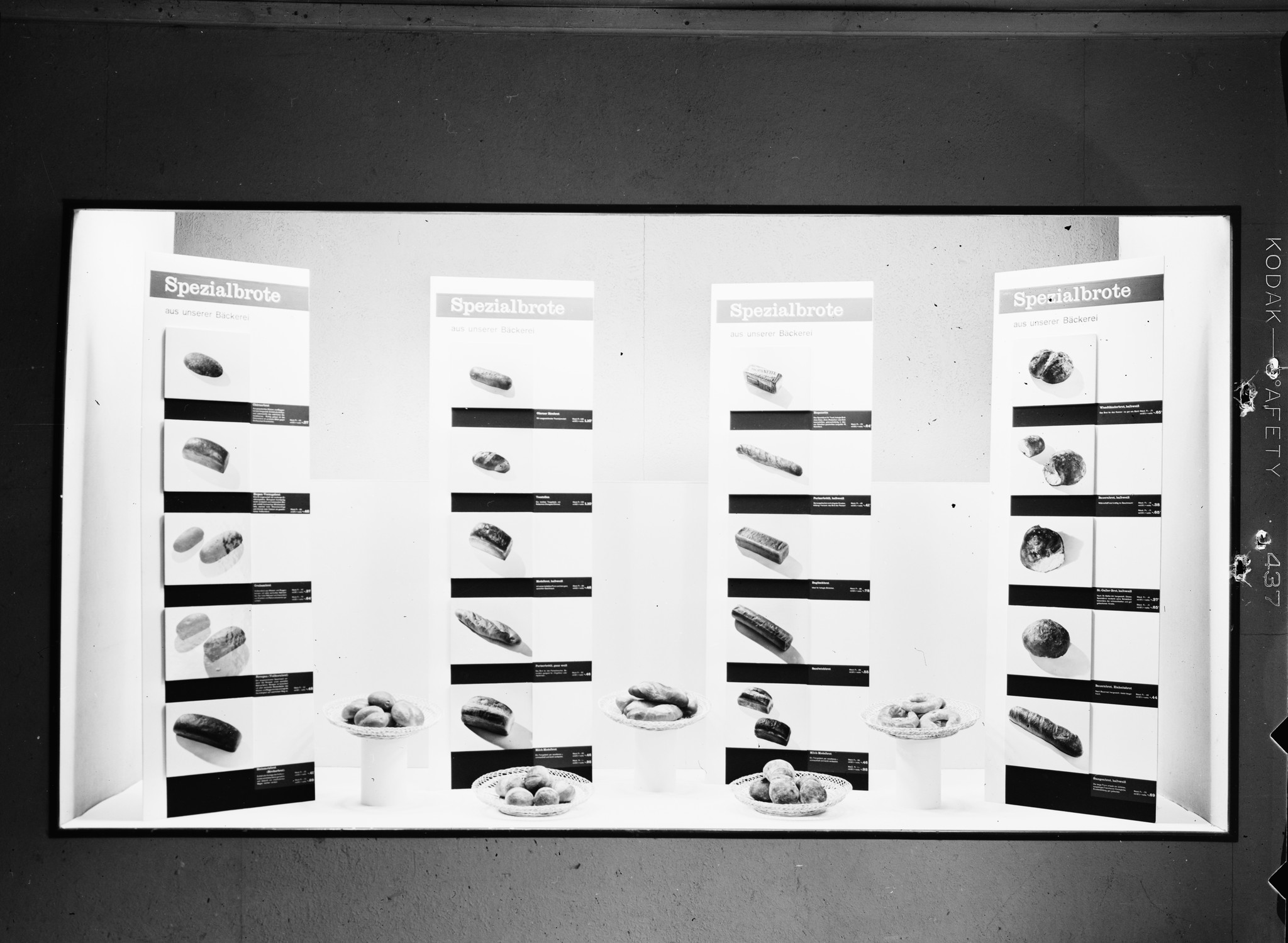 Schaufenster Filiale LVZ: "Spezialbrote"