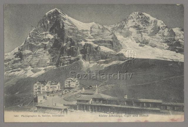 Kleine Scheidegg, Eiger und Mönch