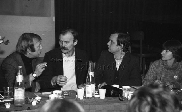 Konferenz der Exil-Solidarność in Zürich, Dezember 1981