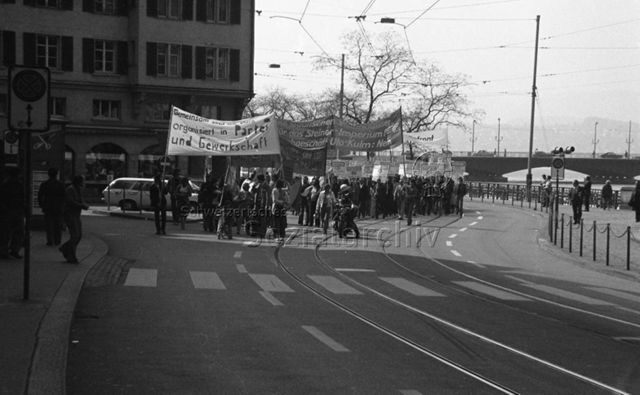 1. Mai 1976 in Zürich