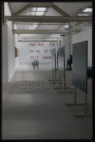 Ausstellungsansicht, Kay Rosen, Truls Melin, Willem Cole