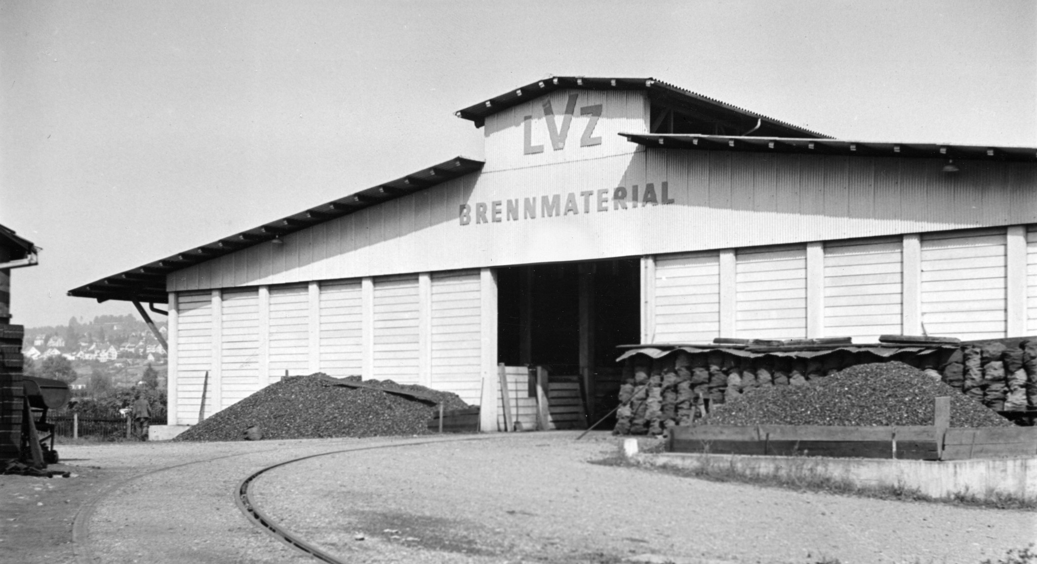 Brennmateriallager des Lebensmittelvereins Zürich an der Turbinenstrasse