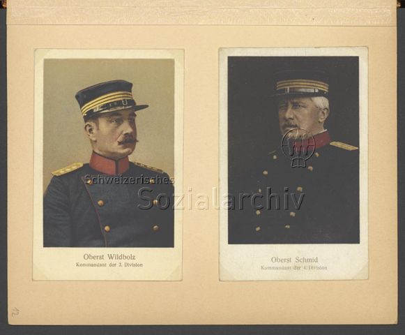 Fotoalbum "Grenzbesetzung 1914-1918