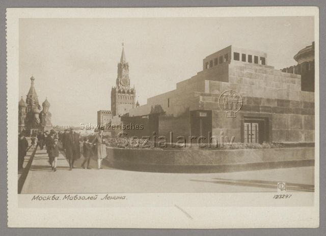 Moscou. Mausolée de Lénine