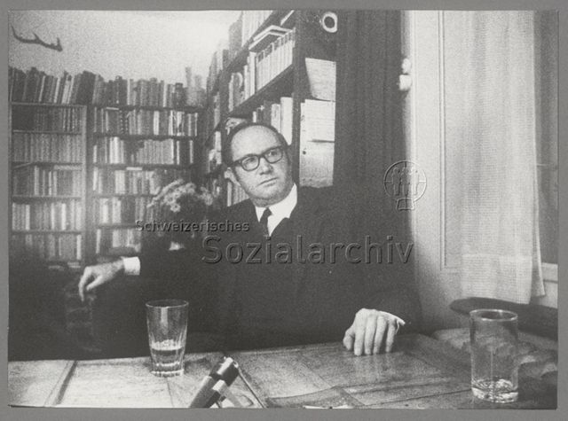 Sigmund Widmer, um 1970