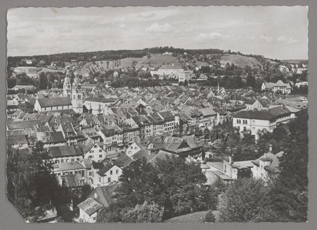 Winterthur vom Heiligberg gesehen