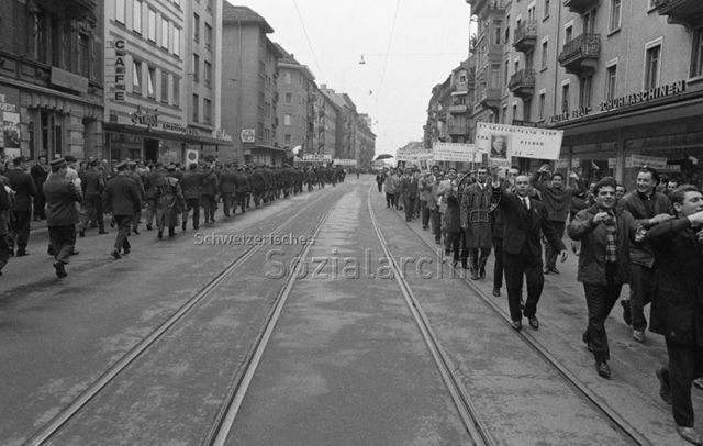 1. Mai in Zürich, 1967