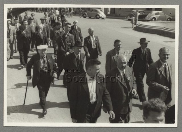 1. Mai, Umzug, Kanton Glarus, um 1958
