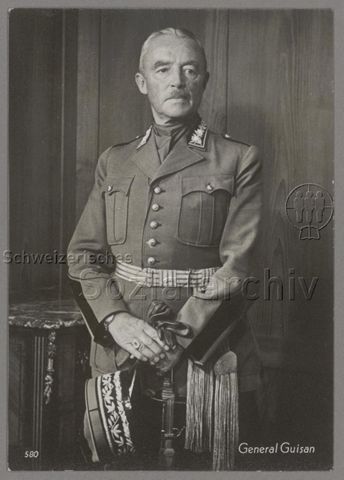 General Henri Guisan, um 1940