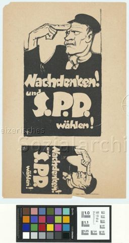 Nachdenken! und S.P.D. wählen!