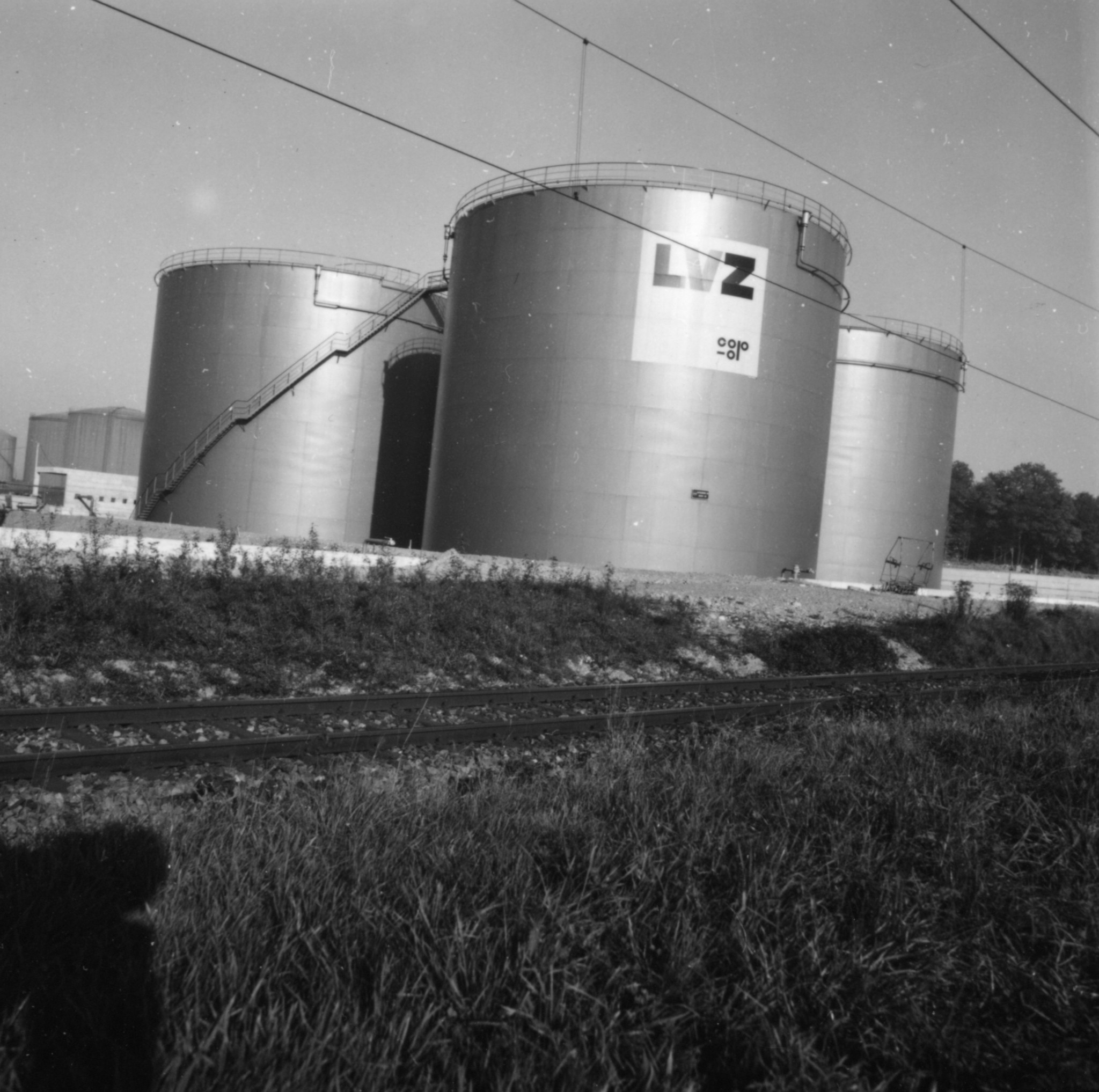 Tankanlage Niederhasli des Lebensmittelvereins Zürich 1969