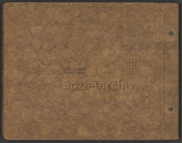 Fotoalbum "1. Mai 1933, Zürich"