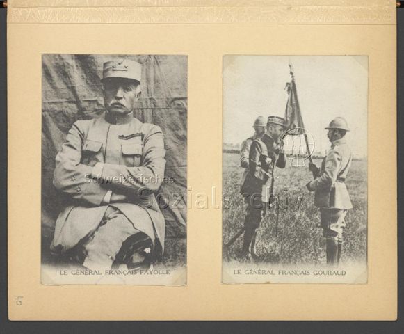 Fotoalbum "Grenzbesetzung 1914-1918