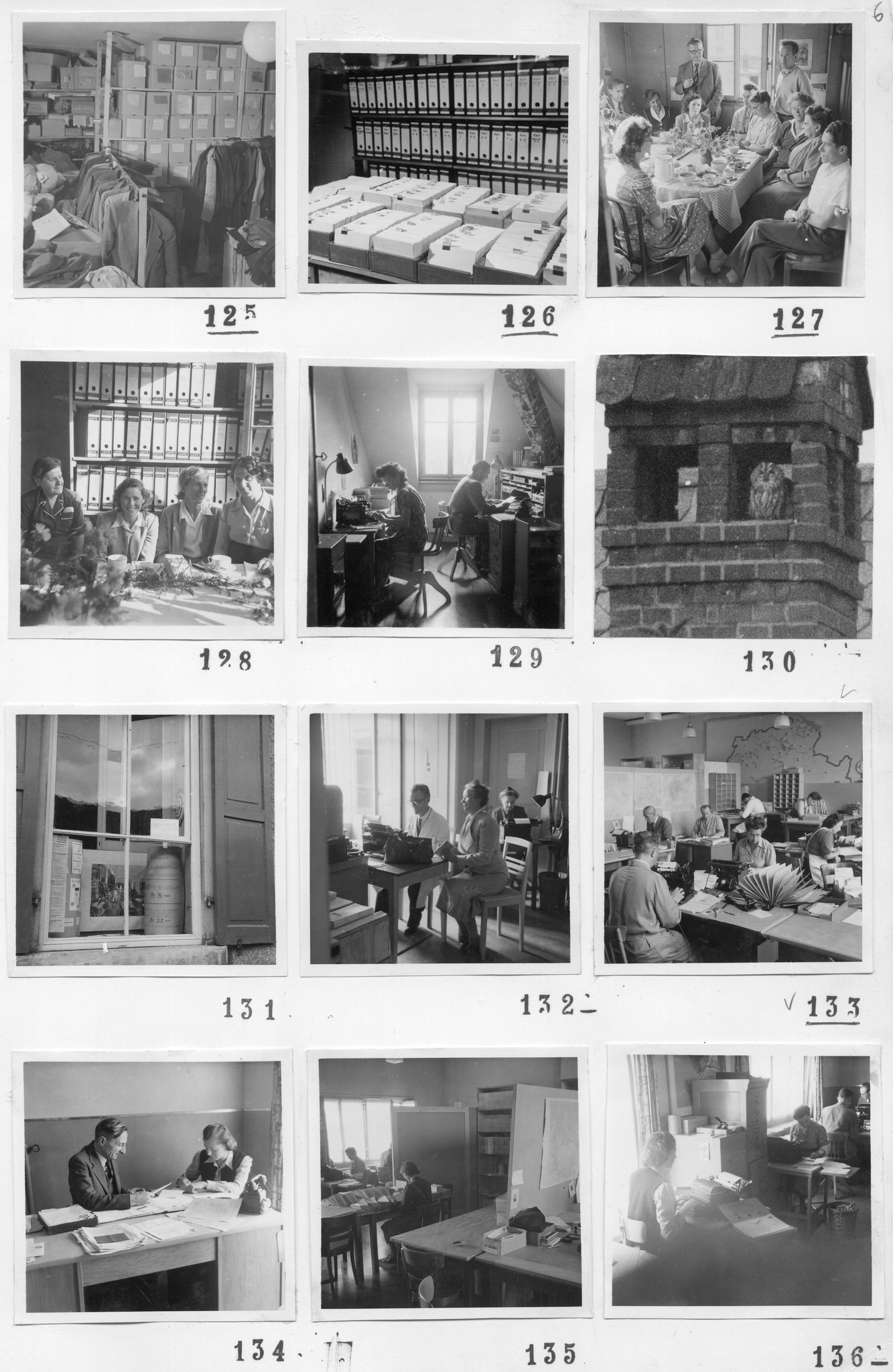 Kontaktkopien "SAH: neues Haus Einweihung"
