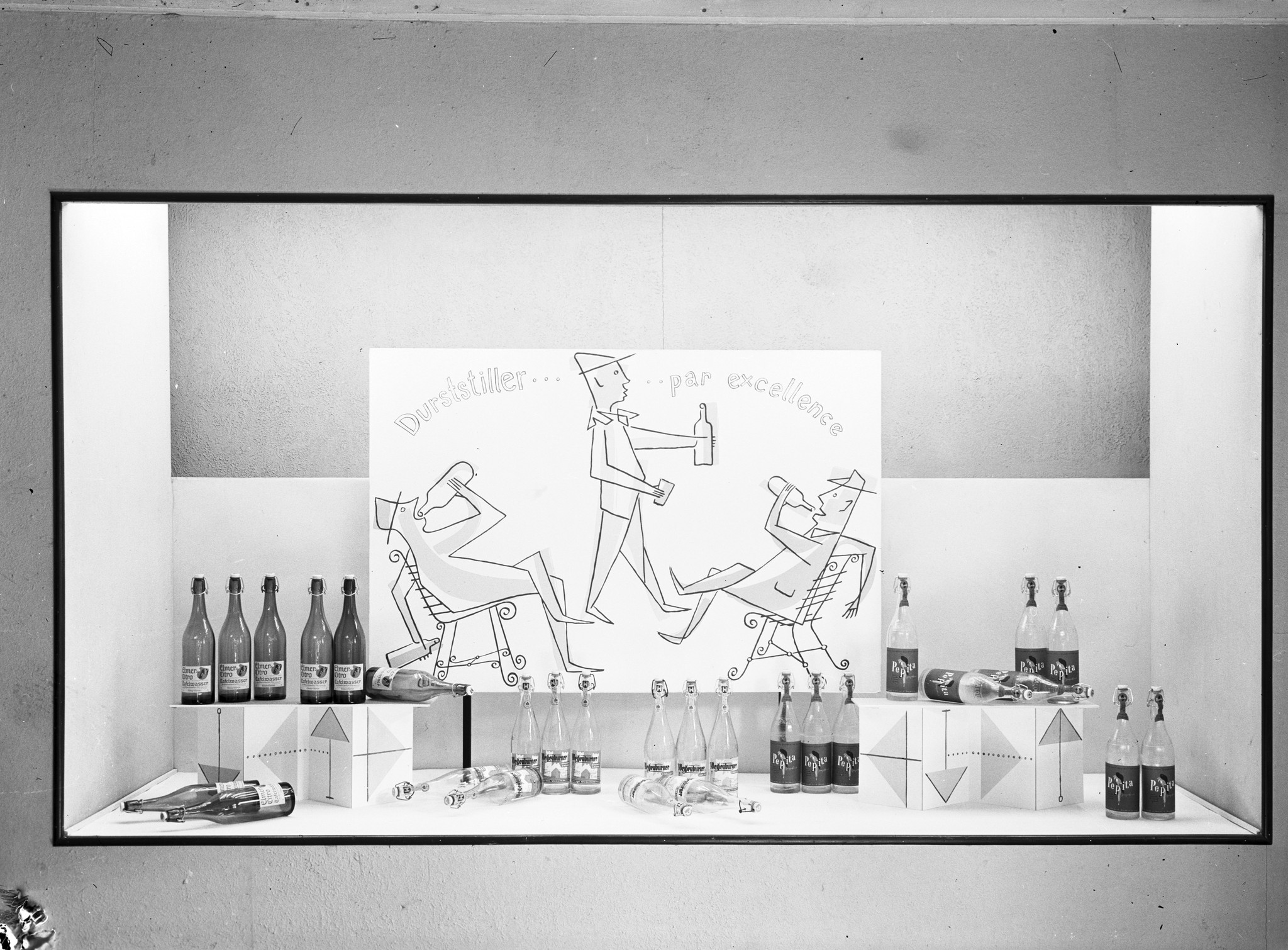 Schaufenster Filiale LVZ: Pepita "Durstlöscher par excellence"