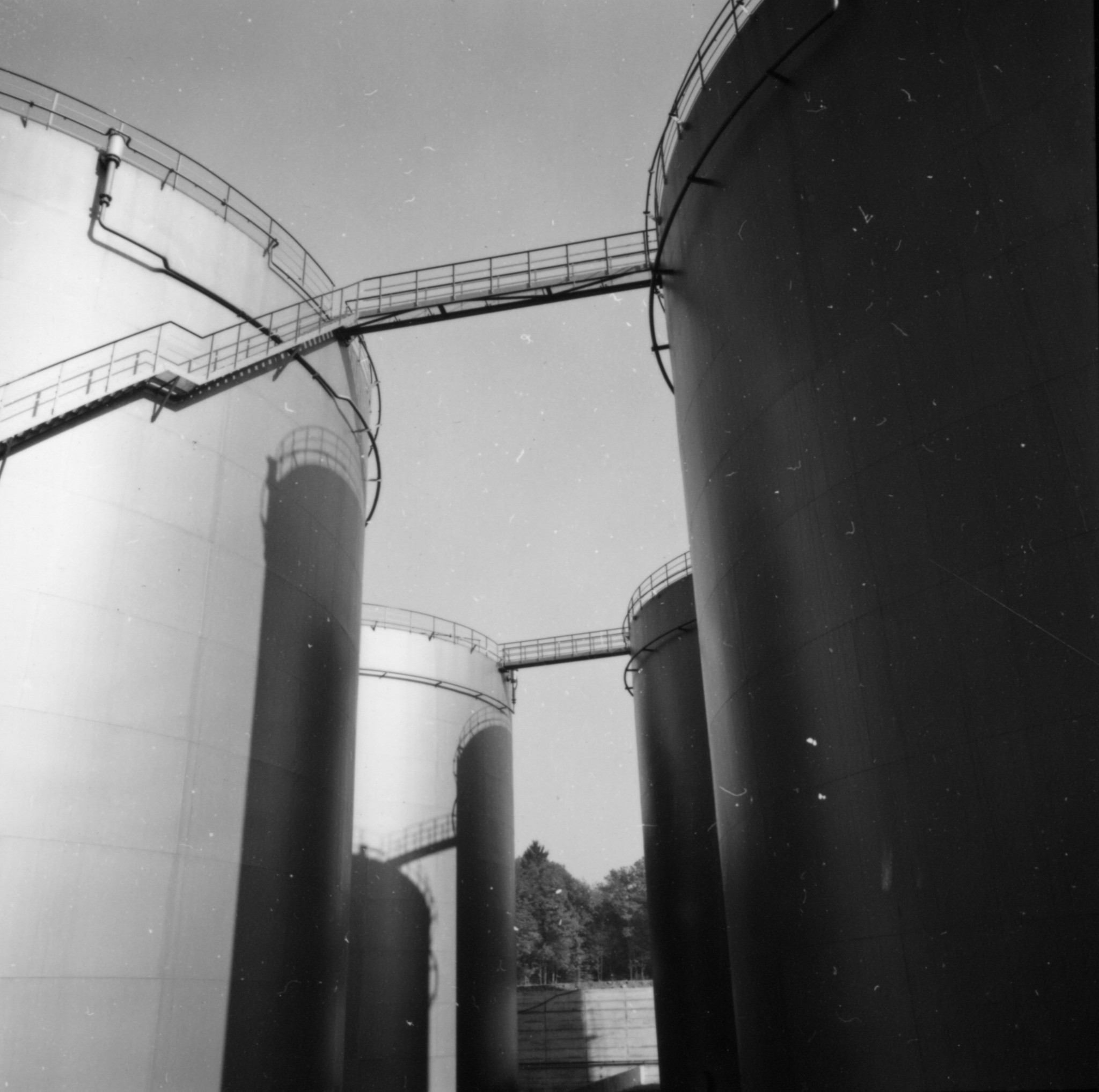 Tankanlage Niederhasli des Lebensmittelvereins Zürich 1969