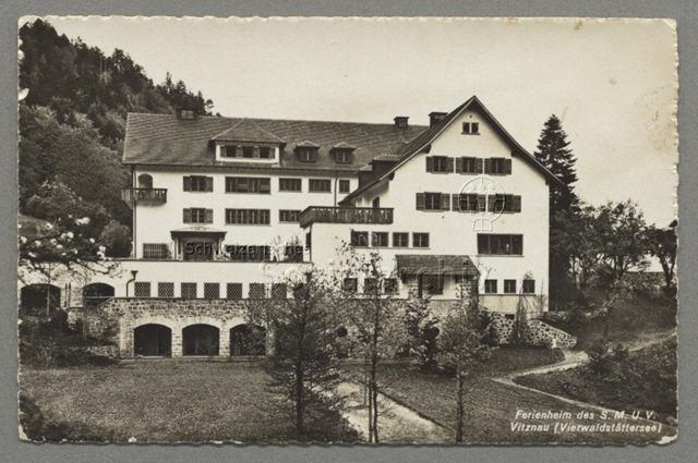Ferienheim des SMUV, Vitznau (Vierwaldstättersee)