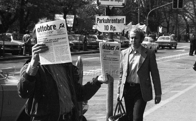 1. Mai 1976 in Zürich