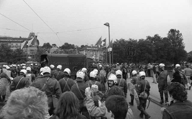 Jugenddemonstration Ende Juni 1980, [Zürich]
