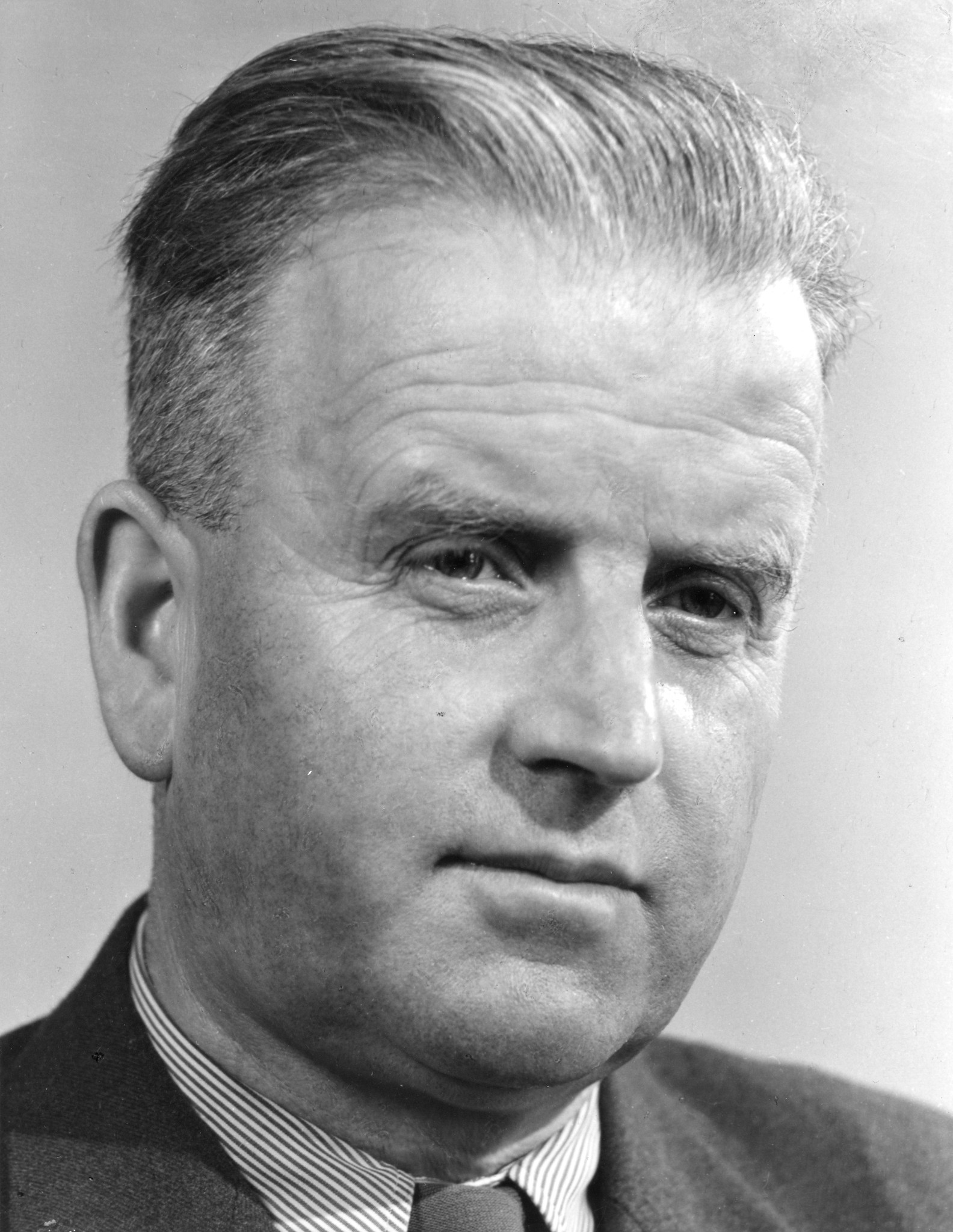 "Paul Wieser, Kantonsrat, Präsident des SAH"; Porträt von Paul Wieser