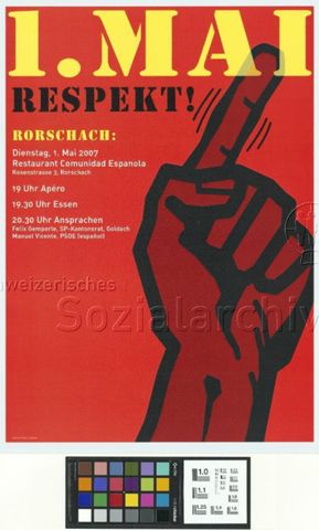 1. Mai Respekt! Rorschach: [...] Restaurant Comunidad Espanola